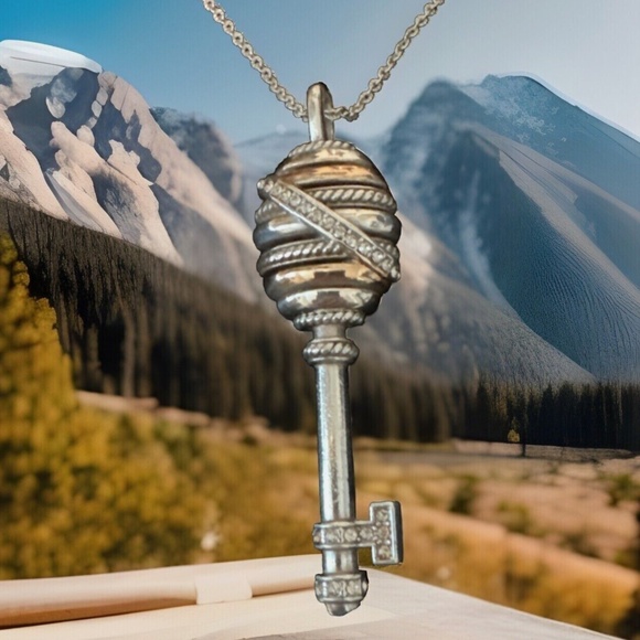 Brighton Jewelry - Brighton Neptune’s Ring Key Necklace NWT